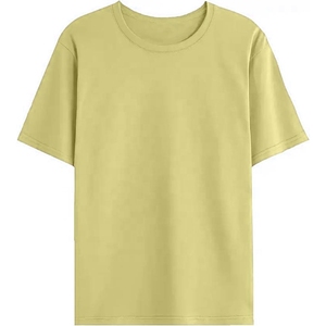 เสื้อยืดคอกลมสีพื้นพรีเมียมสำหรับผู้ชาย แขนสั้น ผ้าฝ้ายนุ่ม สวมใส่สบาย เหมาะสำหรับใส่ลำลองและเล่นกีฬา - Product Image 5