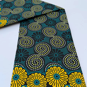 Tela de algodón estampada personalizada de Kenia con servicio OEM para campañas políticas de ropa promocional y proyectos de marca - Product Image 1