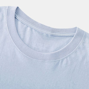 T-shirt homme en coton 100% de qualité supérieure, coupe slim, col rond, service OEM, fabricant, impression de logo personnalisée. - Product Image 4