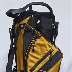 Sac de golf Alpha Phi Alpha imperméable et durable en PU, couleur unie, fermeture éclair, avec roulettes et poches pour chaussures, pour adultes, 5 compartiments - Product Image 4