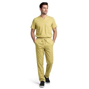 Men Hospital Scrub Suit Cotton Fabric Medical <b>Doctor</b> Uniform <b>Set</b> Custom Logo OEM Manufacturer Mens Scrub Uniforms Customized - Product Image 5
