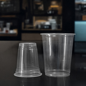 Gobelets à café jetables en PP transparent à paroi simple de 16 oz/20 oz, écologiques, avec couvercles de 95 mm de diamètre pour boissons froides, vente en gros - Product Image 4