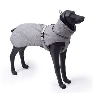 Nuovo Cappotto Invernale di Lusso per Cani, Grigio XL, con Imbottitura in Poliestere Impermeabile e Calda, per Cani di Taglia Grande - Product Image 1