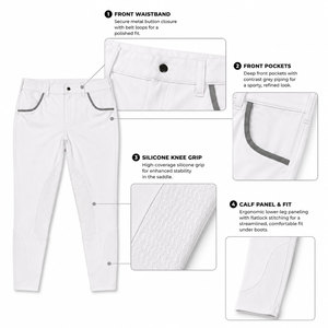 Equestrian Riding Breeches Outdoor <b>Athletic</b> Clothing Horse Riding Supplier Custom OEM ODM Four-Way Stretch, high quality fabric - Product Image 4
