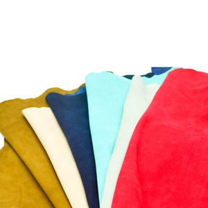 Cuero de Piel de Cabra Multicolor con Textura de Gamuza, Material Ecológico de Primera Calidad para Uso en Calzado - Product Image 1