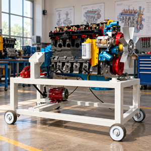 Modelo de Sección de Motor Diésel de Laboratorio para Entrenamiento Práctico |   Equipo de Prueba de Ingeniería Mecánica de 6 Cilindros y 4 Tiempos - Product Image 3