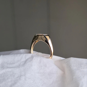 Bague de fiançailles et de mariage en diamant de laboratoire taille marquise 1 carat en or jaune 14 carats, bijou cadeau pour fête - Product Image 5