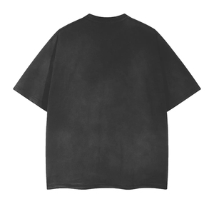 <b>Men</b> Women Acid Wash Oversized Tee Premium Street Fashion Custom Apparel Manufacturer 100% Cotton Loose Fit All Seasons <b>Pullover</b> - Product Image 2