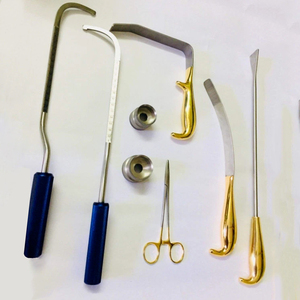 Outils en acier inoxydable pour les procédures cosmétiques et médicales reconstructives, kit chirurgical réutilisable, ensemble d'instruments pour la chirurgie mammaire - Product Image 6