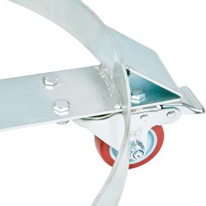 Carrello per Fusti da 55 Galloni, Capacità di Carico 1250 lbs, Carrello Manuale Anti-Ribaltamento con Supporto OEM Personalizzato - Product Image 5