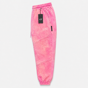 Nouveau pantalon de survêtement pour homme, style délavé à l'acide, décontracté, taille haute, couleur unie, 100% coton, respirant et à séchage rapide - Product Image 3