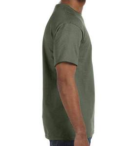 T-shirt sportif léger en maille 100 % polyester, coupe ample, épaules tombantes, streetwear premium, tee-shirt vierge - Product Image 2