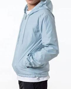 Custom Packable Lightweight Outdoor Windbreaker Jacket <b>Men</b> Hooded <b>Rain</b> <b>Coat</b> - Product Image 4