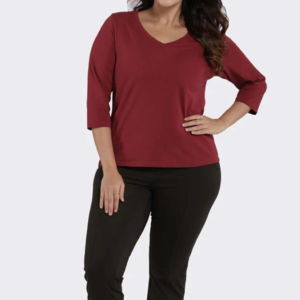 Camiseta Personalizada para Mujer, Diseño Nuevo 2026, Transpirable, de Alta Venta, 100% Algodón, Gruesa, con Logotipo Personalizado - Product Image 4