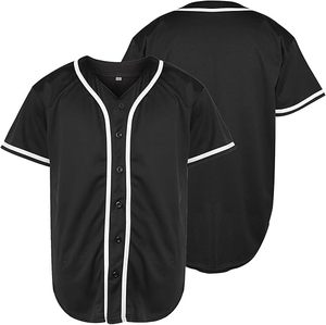 Men's V-Neck Baseball Jersey Custom Sublimated Team Wear Moisture Wicking Quick Dry Training Gear USA Europe Wholesale - Product Image 1