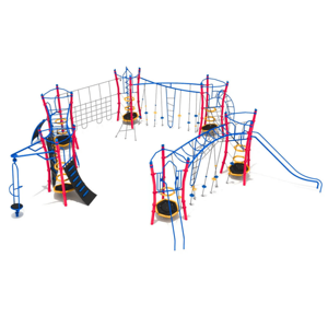 Aire de jeux d'escalade pour enfants avec toboggan, équipement de jeu extérieur pour enfants - Product Image 2