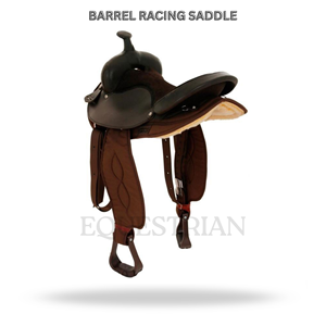 Selle de barrel racing, selle d'équitation, équipement équestre - Product Image 2