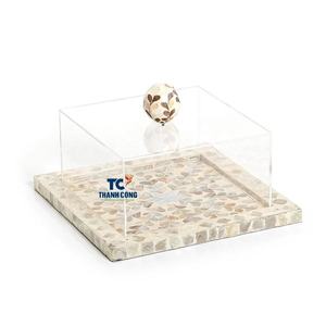 Artículos calientes BANDEJA DE MADRE DE PERLA del proveedor de Vietnam con la nueva llegada BANDEJA DE SERVICIO DE MADRE DE PERLA disponible ahora - Product Image 1