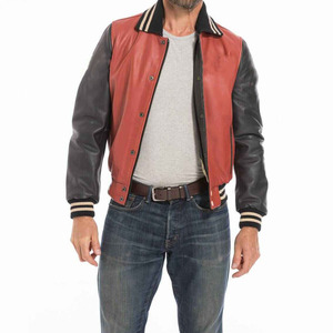 CHALASA SPORTS Streetwear Men's Winter Varsity <b>Jacket</b> Waterproof Breathable Quick Dry <b>Fleece</b> <b>Lined</b> Single Button High Quality - Product Image 2