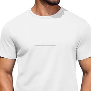 T-shirts personnalisés en coton pour hommes, coupe ajustée, sous-vêtements en coton, t-shirts avec logo personnalisé, t-shirts personnalisés - Product Image 1