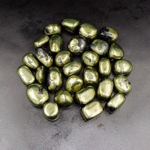 Piedras Rodadas de Pirita Apache Natural, Cristal Dorado para Sanación, Reiki, Meditación, Decoración Energética, Feng Shui Religioso - Product Image 2