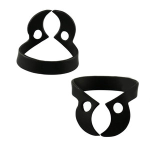 Pinzas Dentales Brinker Recubiertas Premium, Diques de Goma, 6 Retractores de Tejido Universales, Aislamiento, Agarre Preciso, Duraderas - Product Image 2