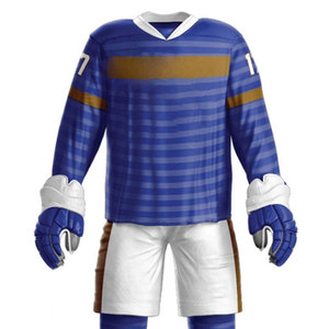 Uniforme de hockey sur glace sur mesure, 100% polyester, uniforme de hockey sur glace de haute qualité - Product Image 5