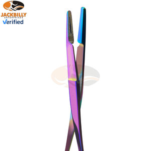 ที่จับเข็มขนาด 7.5 นิ้ว สีรุ้ง แบบแมนนวล ทำจากสแตนเลสสตีล หลายสี สำหรับศัลยกรรมจักษุ ได้รับการรับรองมาตรฐาน CE - Product Image 4