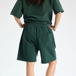 Shorts décontractés haut de gamme en gros, personnalisation OEM, broderie de logo, marque privée, fabricant de vêtements en coton French Terry pour commandes en gros - Product Image 4