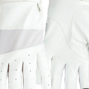 AINAS INDUSTRIES Nouveauté Gants d'équitation en cuir pleine fleur personnalisés unisexe respirants imperméables avec fermeture auto-agrippante - Product Image 2