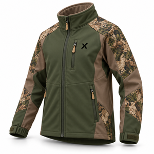 Ropa de Caza para Jóvenes y Niños |   Camuflaje - Verde Oliva - Seis Colores |   Fabricante y Proveedor de Ropa de Caza |   Chaqueta | - Product Image 3