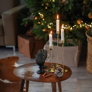 Candelabro de Metal de Lujo, Elegante Decoración para el Hogar, Portavelas con Construcción de Hierro Resistente, Acabado Elegante, Ideal para Centro de Mesa - Product Image 6