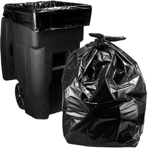 Custom Plastic 55-60 Gallon Biodegradable Contractor Trash <b>Bags</b> Heavy Duty 3 Mil Garbage <b>Bag</b> Viet Nam ODM Supplier at Best Price - Product Image 5
