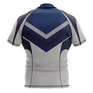 Maillots de rugby en gros d'usine OEM, maillots de rugby personnalisés sublimés de haute qualité, chemises de rugby professionnelles pour hommes - Product Image 2
