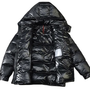 Men's Warm Winter Jacket Shiny <b>Coat</b> Hood Blue Duck Down Brand Detachable <b>Hat</b> Male Overcoat 2025 Thermal Puffer Jacket Men - Product Image 5
