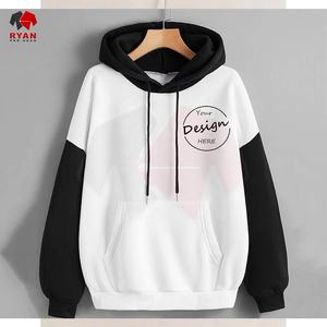 เสื้อฮู้ดดี้สำหรับผู้หญิง สีตามสั่ง ไซส์ใหญ่ ระบายอากาศได้ดี มีบริการ OEM และ ODM - Product Image 2