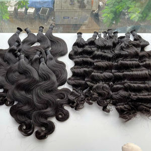 Extensiones de Cabello Natural Ondulado al Por Mayor a Precio de Fábrica, Cabello Vietnamita de Alta Calidad, Cabello de un Solo Donante, 18, 20 y 22 Pulgadas - Product Image 1