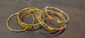 Elegante Brazalete de Latón Hecho a Mano con Brillo Regio para un Estilo Impresionante, Regalos de Lujo y Uso Diario - Product Image 2