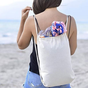 Cotton Dust Bag with Custom Logo Printing Wholesale Rate Cotton Drawstring Bags - Product Image 4