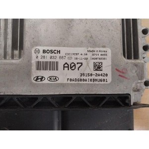 Module de commande du moteur Elantra AD 2016-2019 d'occasion GENUINE 391502A420 - Product Image 4