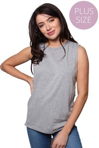 Débardeur en coton pour femmes, vente en gros, logo personnalisé, sans manches, vêtements de sport décontractés d'été, fournisseur - Product Image 4