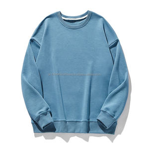 Ensemble de pantalons de survêtement à capuche surdimensionnés pour hommes 100% coton sweat-shirt à col rond en éponge française avec motif imprimé Taille XS - Product Image 6