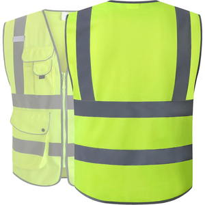 Custom Workwear Uniforms Safety Vest High Visibility Reflective Safety Vest Premium Manufacturer Bulk Production - Product Image 6