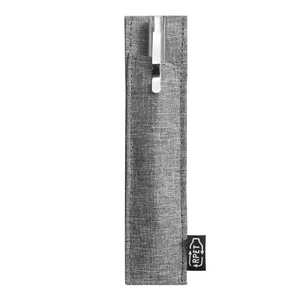 Étuis et sacs à lunettes en tissu RPET avec design texturé, pochettes à stylos - Product Image 4