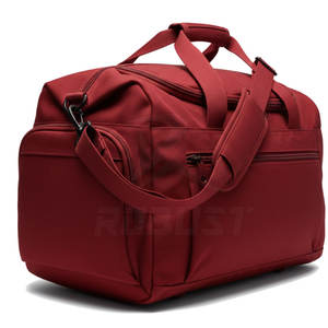 Bolsa de Gimnasio Redonda Plegable Informal con Compartimento para Zapatos, Forro de Poliéster, Correa Ajustable, Capacidad de 30-40L para Ejercicio y Gimnasio - Product Image 5