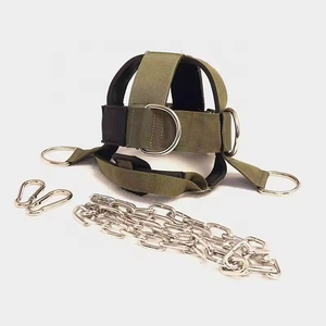 Harnais de tête imprimé sur mesure en tissu durable avec chaîne métallique robuste pour athlètes professionnels - Product Image 5