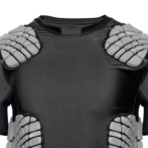 Men’s Football Protective <b>Padded</b> Compression Shirt Quick Dry Moisture Wicking Athletic Base Layer compression Shirts - Product Image 5