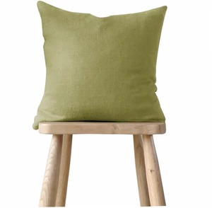 Funda de Almohada de Lino de Color Sólido, para Oficina, Sofá, Cojines, Uso Doméstico, Venta al Por Mayor - Product Image 1