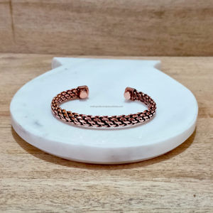 2026 New Year Copper Bangles Indian Colorful Handcrafted Natural <b>Flower</b> Design <b>Bracelet</b> Copper Jewelry for Women metal crafts - Product Image 6