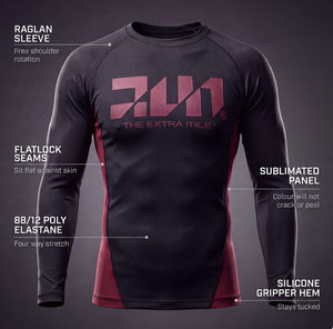 Unisex Long Sleeve Rash Guard <b>Compression</b> <b>Shirt</b> Custom Sublimation OEM Private Label Sportswear Manufacturer - Product Image 2